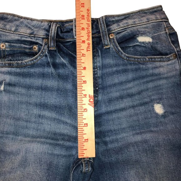 Daze Cropped Jeans Womens W26 Used Distressed - Picture 16 of 16